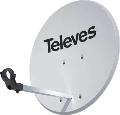Produktbild von Televes 630 ISD 793002 SAT Antenne Satelliten-Schüssel 63cm ALU Schüssel Weiß