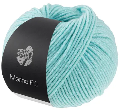 Produktbild von Lana Grossa Merino Più Wolle 50g 100% Merino superfein 17,5 Mikron 100 m Farbe 003 - Mintgrün