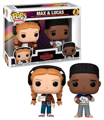 Obrázek produktu pro Funko Pop! Stranger Things Max & Lucas 2 Pack