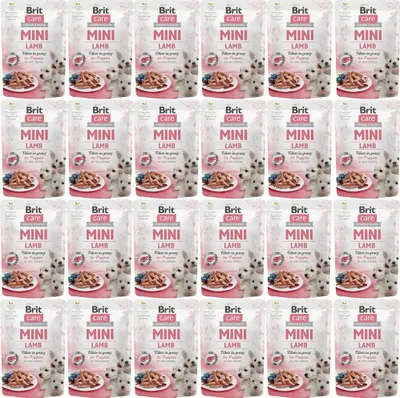 Immagine prodotto di BRIT Care Mini Puppy Agnello - Cibo umido per cani - 24 x 85 g
