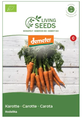Produktbild von Möhre Rodelika 6.1g Saatgut von Living Seeds