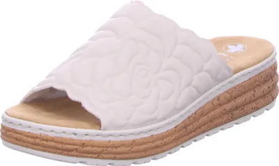 Produktbild von Rieker Damen Pantoletten 31440-36, 31440-37, 31440-38, 31440-39, 31440-40, 31440-41, 31440-42, 31440-43 RIE-62751 perle 36