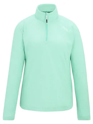 Produktbild von Regatta Great Outdoors Damen Fleece-Top Montes mit 1/4-Reißverschluss RG1953 (44 DE) (Eisgrün)