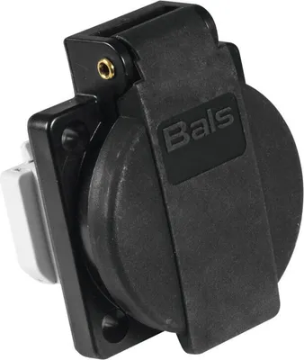 Produktbild von BALS Schutzkontakt Steckdose 16A sw