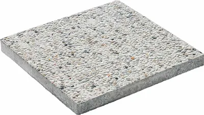 Produktbild von Beton Waschbetonplatte weiss 40 cm x 40 cm x 4 cm