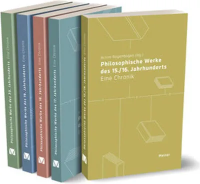 Image de Chronik der philosophischen Werke (Set)