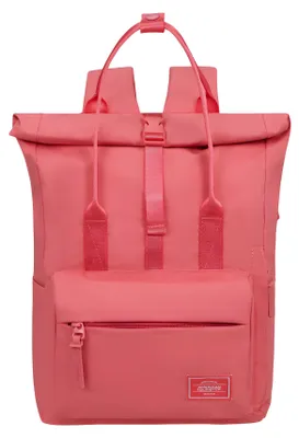 Imagen del producto de American Tourister mochila de ocio mochila Urban Groove UG16 Backpack City Puff 17L Pink Glitch coral
