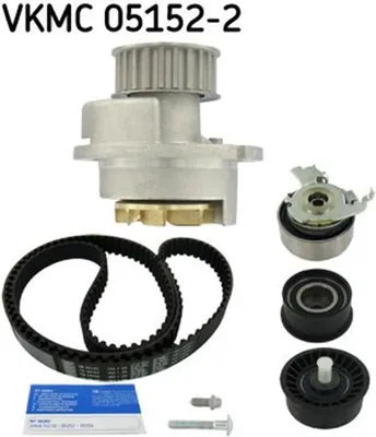 Produktbild von SKF Wasserpumpe + Zahnriemensatz für Opel Astra G Zafira A