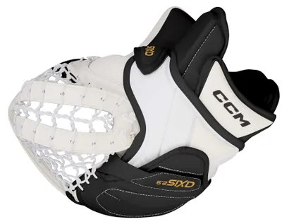 Produktbild von CCM AXIS 2.9 Goalie Fanghand Intermediate, Farbe:weiss, Spielseite:REG / Linksfänger