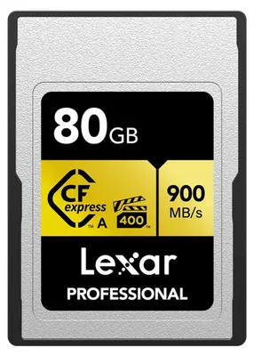 Produktbild von LEXAR Cfexpress Pro Card Typ-A Serie 80 GB