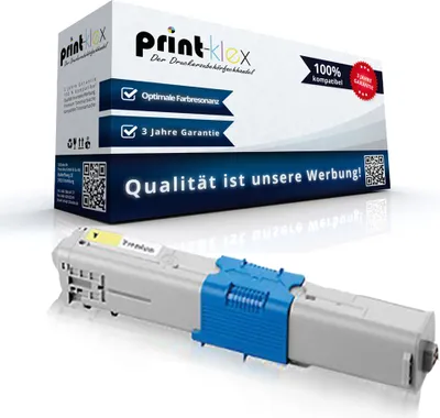 Produktbild von Kompatible Tonerkartusche für OKI C332DN MC363DN MC363DNW MC363N 46508709 C332 Yellow Gelb - Office Pro Serie