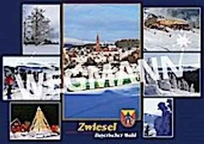 Produktbild von Postkarte und Ansichtskarte Zwiesel Winter Nr. 44 - 50er Set