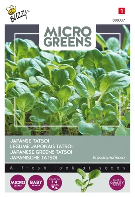 Obrázok produktu pre Buzzy Microgreens semienka japonského tatsója - cca 1 gr | Buzzy_080337