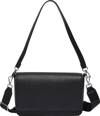 Produktbild von s.Oliver Umhängetasche Crossbody Bag With Flap Grey / Black schwarz