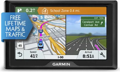 Image de Garmin Drive 61 LMT-S navigateur Fixé 15,5 cm (6.1") TFT Écran tactile 241 g Noir