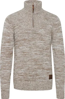 Produktbild von SOLID SDPhilostrate Herren Strickpullover Troyer Grobstrick Pullover mit Troyerkragen 100% Baumwolle Regular fit