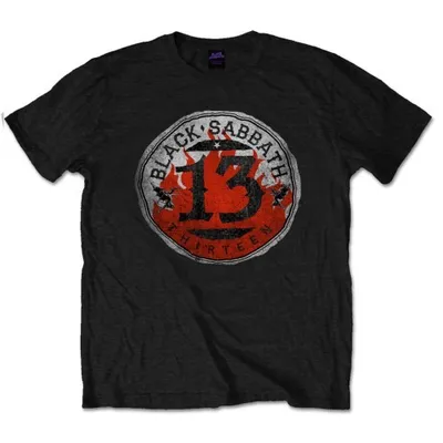 Produktbild von Black Sabbath Shirt L 13 Flame Circle