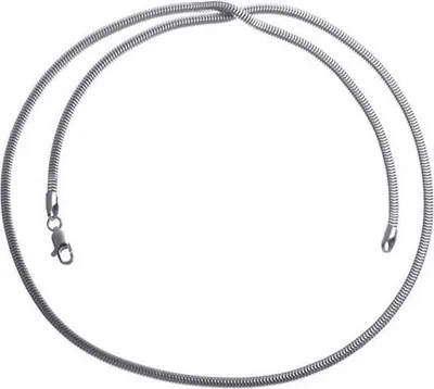 Produktbild von SILBERKETTEN STORE Schlangenkette, vierkant 2,4mm - 925 Silber, Länge wählbar - 80cm