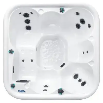 Produktbild von Luxus Whirlpool Mallorca, 197x197x84 cm, 20 Hydrotherapie-Düsen, 1280 Liter