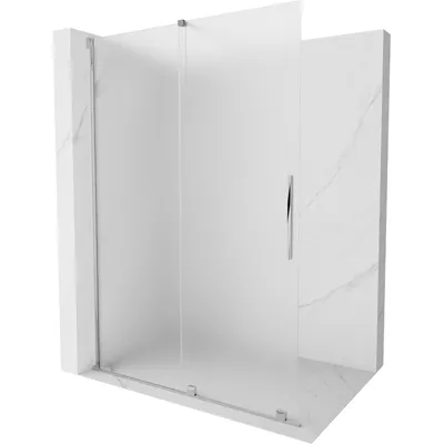 Obrázok produktu pre Mexen Velar Posuvná sprchová stena 160 x 200 cm, matné sklo 8 mm, chróm - 871-160-000-33-01