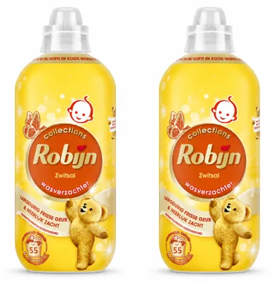 Produktbild von 2 x Robijn Wasverzachter Zwitsal - 1,1 L - Vorteilspackung - 2 Stücke