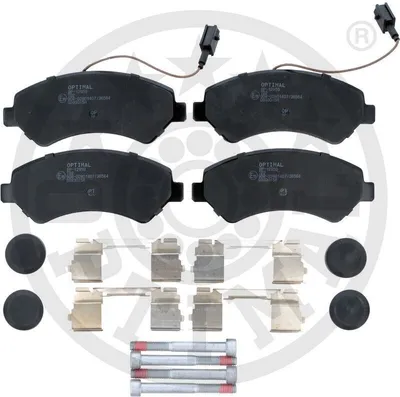 Produktbild von OPTIMAL Bremsbeläge Satz Vorne Bremsklötze für FIAT Ducato Kastenwagen (250, 290) BP-12959