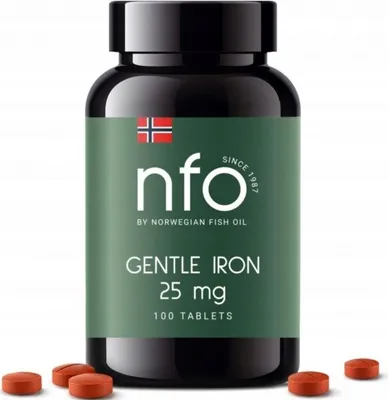 Zdjęcie produktu dla NFO Gentle Iron 25 mg 100 tabletek