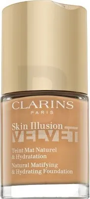 Image de Clarins Skin Illusion Velvet Natural Fond de Teint Matifiant et Hydratant Fond de teint liquide à effet matifiant 108W Sand 30 ml