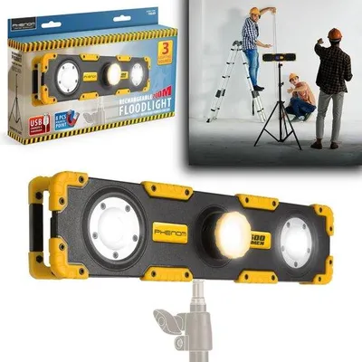Produktbild von Baulampe LED - Wiederaufladbar über USB - Magnetisch