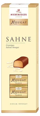 Immagine prodotto di Praline di torrone alla crema Niederegger di cioccolato al latte 100g