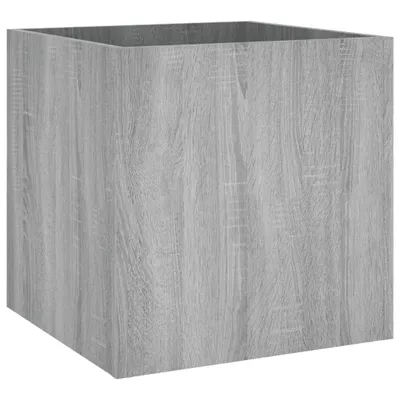 Obrázok produktu pre vidaXL Kvetináč Grey Sonoma 40x40x40 cm Drevo Materiál