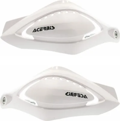 Imagen del producto de Protectores de manos ACERBIS, modelo Zoom, color blanco