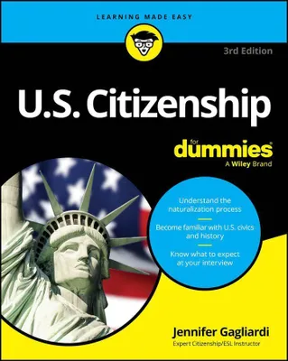Produktbild von U.S. Citizenship For Dummies