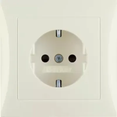 Immagine prodotto di Berker 47228982 Presa SCHUKO con placca di copertura bianca lucida Berker S.1