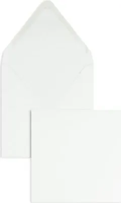 Produktbild von Briefumschläge 120x120mm 120g/qm gummiert VE=100 Stück weiß