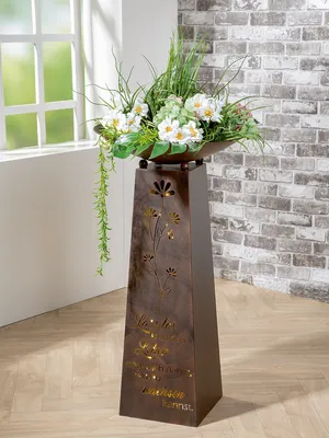Produktbild von Gilde Metall Schalenständer "Lass los" VE 4 69209