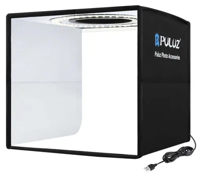 Obrázek produktu pro Fotostudio osvětlovací box, kostka fotografické pozadí, 12 barev, pozadí (UK)