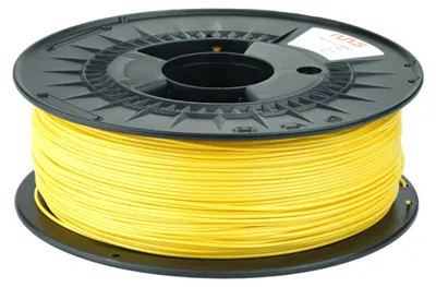 Produktbild von PETG Filament 1,75 mm 1 kg NuNus Gelb – zäh und maßgenau