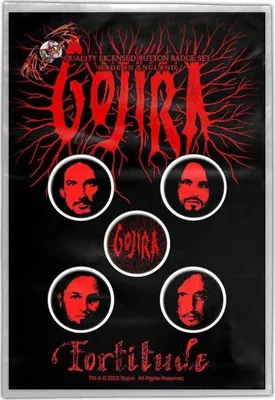 Produktbild von Gojira Fortitude Badge