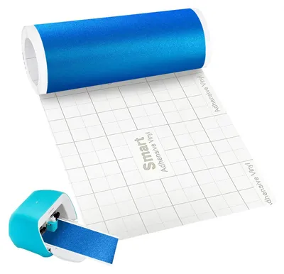 Productafbeelding van Zelfklevende vinylfolie - geschikt voor plotters - 14 x 200 cm - wit