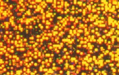 Produktbild von Orange Hologrammfolie für kreative Gestaltung und Dekoration, 1 Rolle