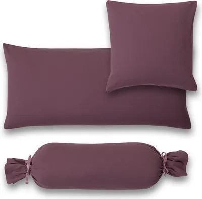 Obrázek produktu pro Estella povlak na polštář z jemného žerzeje 40 x 80 cm Atelier JerseyPillow lilková barva