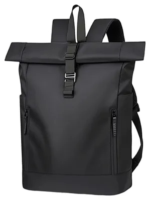Imagen del producto de Mochila enrollable impermeable con compartimento para portátil