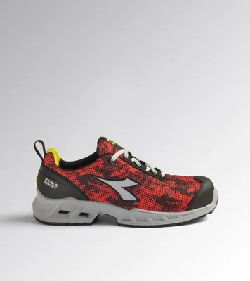 Produktbild von Utility Diadora Schuhhandschuh Shark Stable Impact Low S1P Src Esd Schwarz Rot