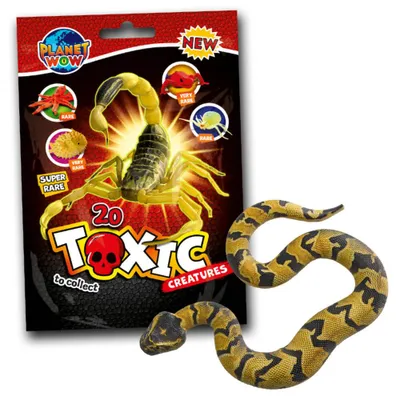 Produktbild von Toxic Creatures Sammelfiguren - Planet Wow - Figur 6. Puffotter