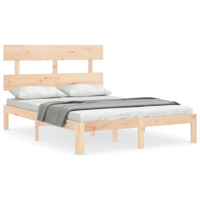 Produktbild von Massivholzbett ohne Matratze 140x190 cm Kiefernholz