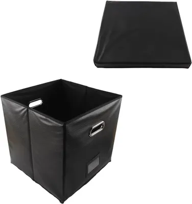 Imagen del producto de Caja de almacenamiento para discos de vinilo, adecuada para discos de 30 cm