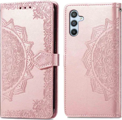 Immagine prodotto di Custodia a libro imoshion Mandala per Samsung Galaxy A34 (5G) - Oro rosa