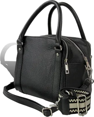 Produktbild von Citytasche schwarz Toscanto Tasche Leder D2OTT822US