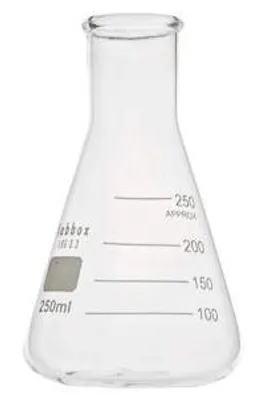 Erlenmeyerkolben Borosilikatglas 3.3, 250 ml, konisch